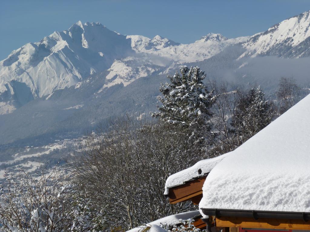 Chalet Des Alpes - Sunset View - Crans-Montana Exterior photo
